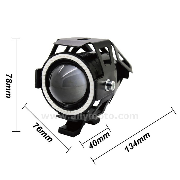 154 Switch 4 Color 125W 3000Lm Upper Low Beam Flash Cree Chip U7 Led Driving Fog Spot Head Light Lamp@2